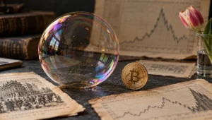 Czy bańka na kryptowalutach bije na głowę wcześniejsze bańki spekulacyjne