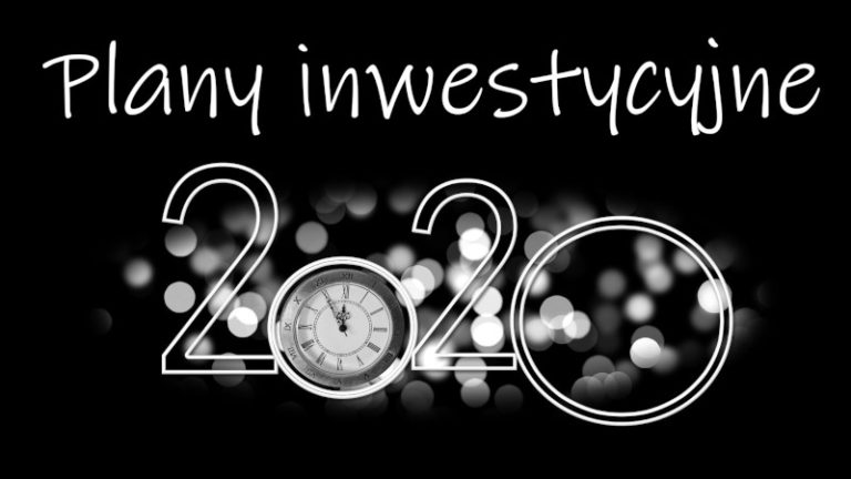 plany inwestycyjne na 2020 rok 800 na 450