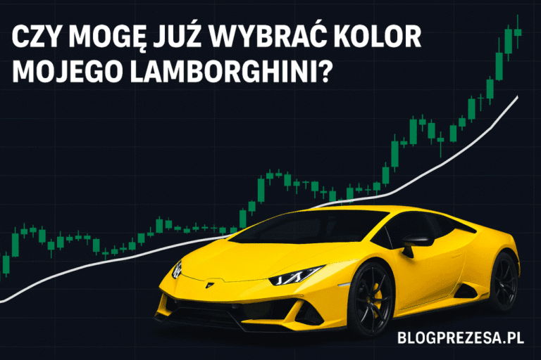 Czy mogę już wybrać kolor mojego lamborghini
