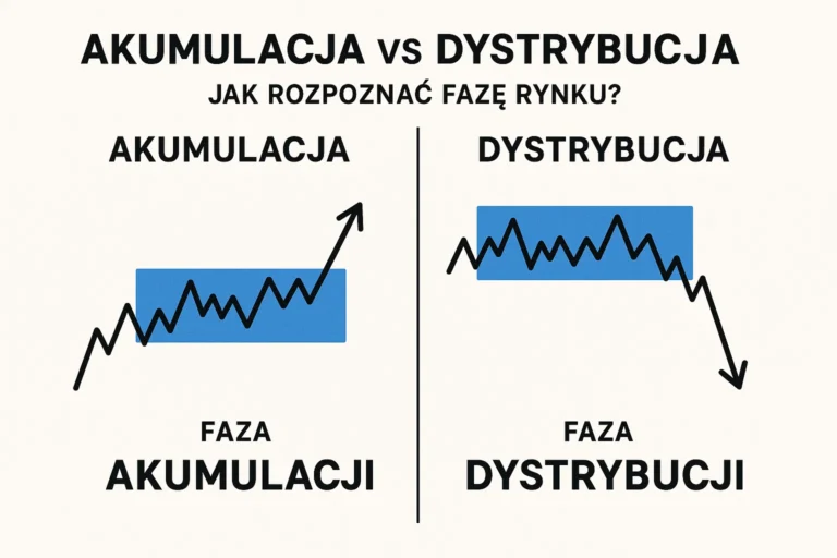Akumulacja vs Dystrybucja - jak rozpoznać fazę rynku