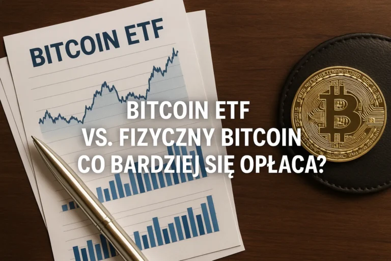 Bitcoin ETF vs fizyczny BTC - co bardziej się opłaca