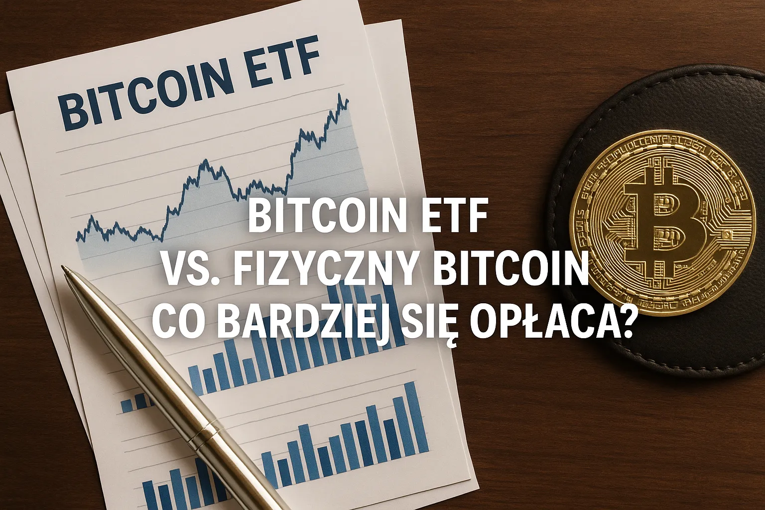 Bitcoin ETF vs fizyczny BTC - co bardziej się opłaca