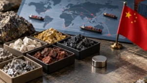 Chiny zaostrzają kontrolę nad metalami ziem rzadkich – globalne rynki w obliczu nowego wstrząsu