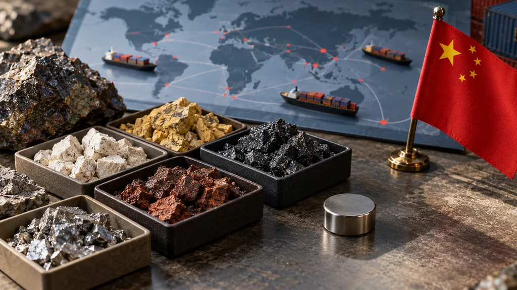 Chiny zaostrzają kontrolę nad metalami ziem rzadkich – globalne rynki w obliczu nowego wstrząsu