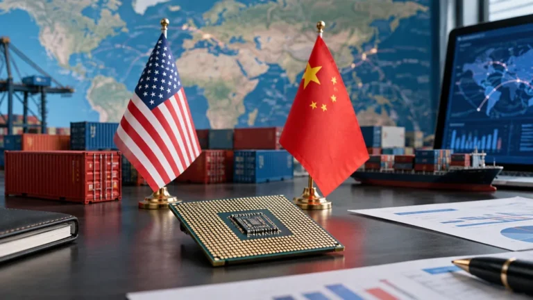 Technologiczna wojna XXI wieku Wzajemna zależność Chin i USA jako źródło globalnych napięć