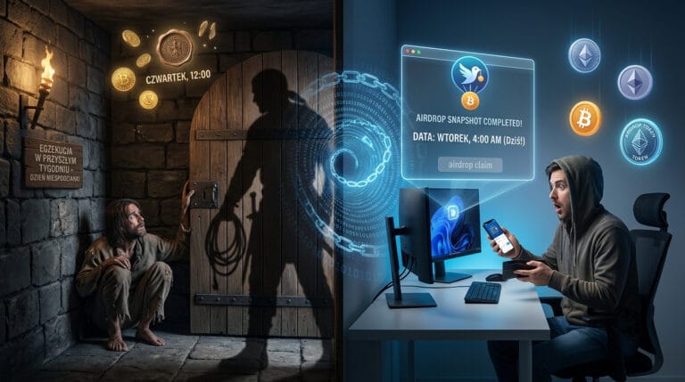 Paradoks pewnego airdropu jak logika kata rządzi rynkiem kryptowalut