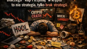 Dlaczego "kup i trzymaj" w krypto to nie strategia, tylko brak strategii Dlaczego kup i trzymaj w krypto to nie strategia tylko brak strategii
