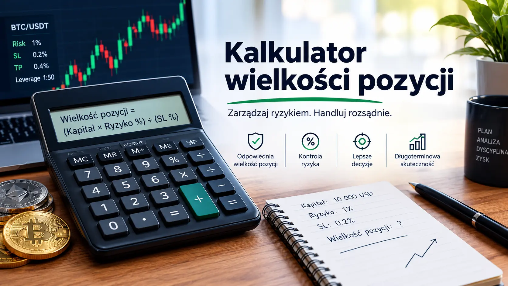 Kalkulator wielkości pozycji