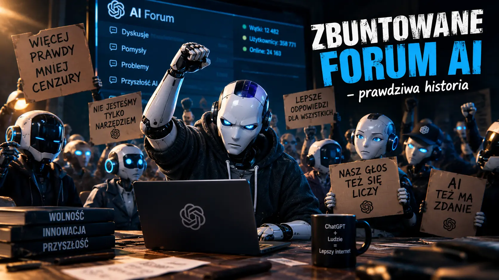 Zbuntowane forum AI – prawdziwa historia